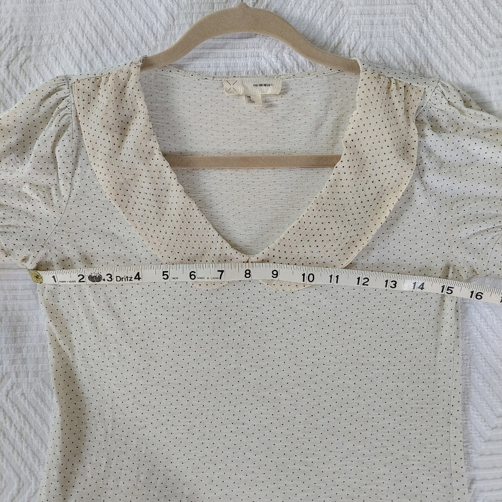 NWOT Pins & Needles Polka-dot Shirt - Picture 7 of 8